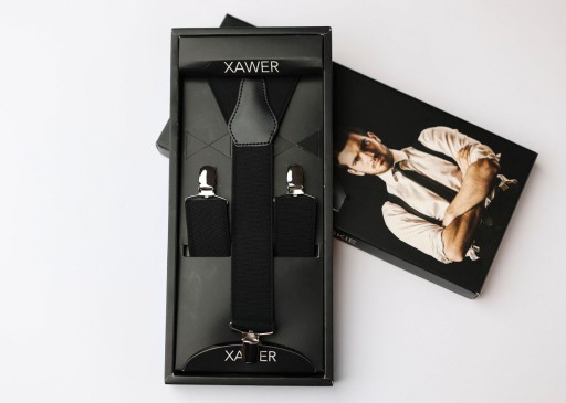 XAWER МУЖСКИЕ ЧЕРНЫЕ БРЮКИ