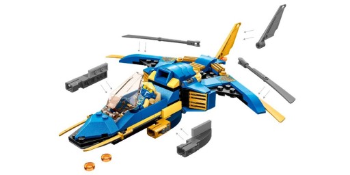 LEGO Ninjago Odrzutowiec Jay’a EVO 71784