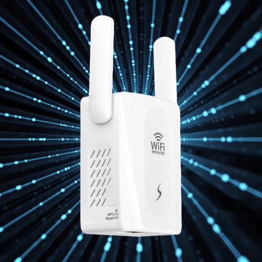 Ламповый усилитель, комплект расширения сети WIFI, 300 м, настенный, черный