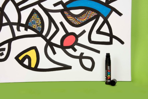 Маркер UNI POSCA PC-17K синий