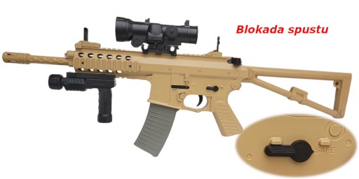КОПИЯ ВИНТОВКИ KAC PDW С МЕТАЛЛИЧЕСКОЙ ПУЛЯМИ