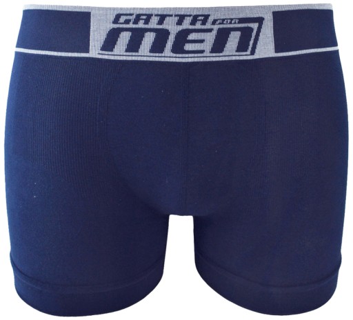 6 X GATTA BOXER BOKSERKI MĘSKIE BAWEŁNA GRANAT SZARY M