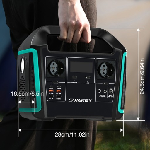 POWER BANK SWAREY S1000 1000 Вт 201600 мАч СОЛНЕЧНАЯ СТАНЦИЯ TYPE-C + СОЛНЕЧНАЯ СТАНЦИЯ 200 Вт