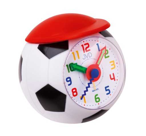 Детский будильник JVD BALL, разноцветный SR819