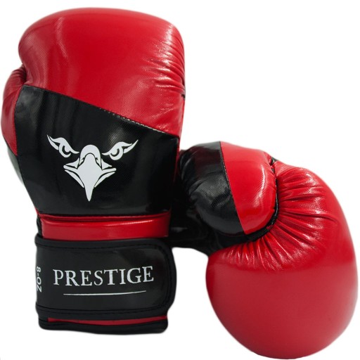Боксерские перчатки Prestige CARBON RED, 12 унций