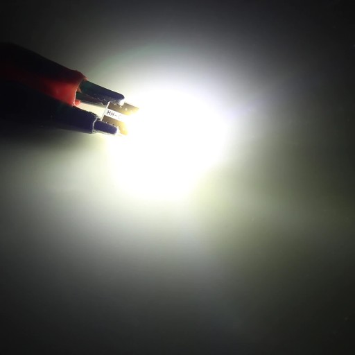 COB LED ЛАМПОЧКА 12 CHIP W5W T10 ПАРКОВКА ЖЕЛТАЯ