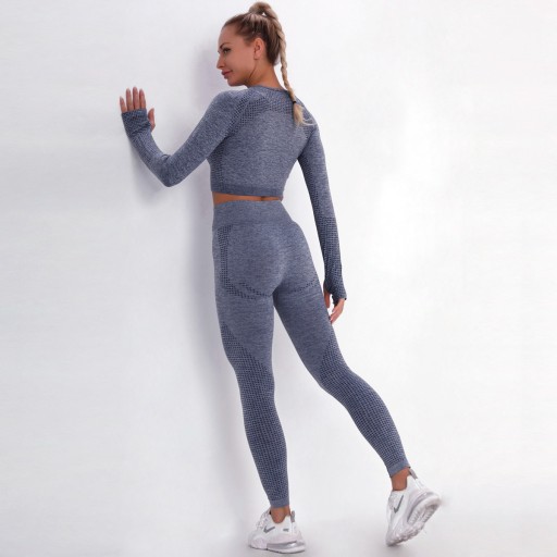 Спортивный комплект из двух предметов SET LEGGINGS топ FITNESS Gym SET L