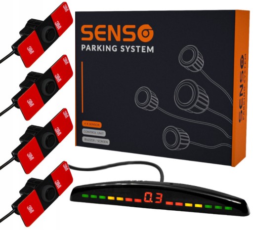 ДАТЧИКИ ПАРКОВКИ ЗАДНИЙ РЕВЕРС SENSO SE-071 ЖК-ДИСПЛЕЙ ЗАВОДСКИХ