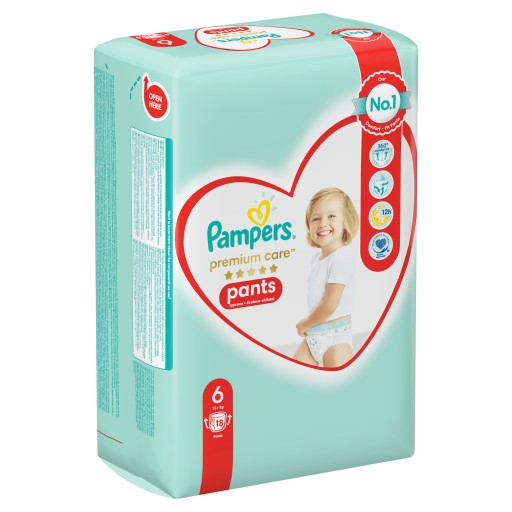 PAMPERS Premium Care PANTS 6 подгузников 18 шт.