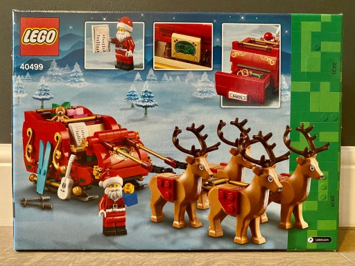 LEGO Creator Expert 40499 Сани Санты