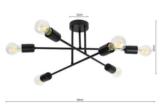 ПОДВЕСНОЙ ПОТОЛОЧНЫЙ СВЕТИЛЬНИК СОВРЕМЕННЫЙ LOFT EDISON