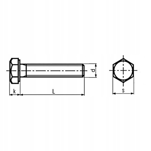 Śruba M 8x1x40-10.9 DIN 961 - 1 szt