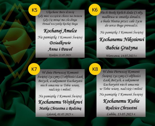 Obraz Jezu ufam Tobie Srebrny Pamiątka Bierzmowania z grawerem