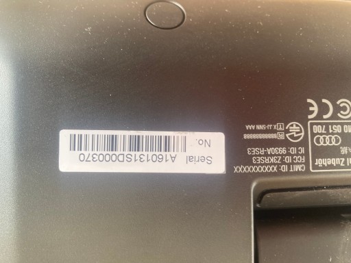 Планшетный монитор RSE Audi A4 B9 8W Q7 4M0051700