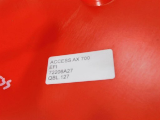 BŁOTNIK NADKOLE PLASTIK ACCESS AX 700 EFI 72206A27