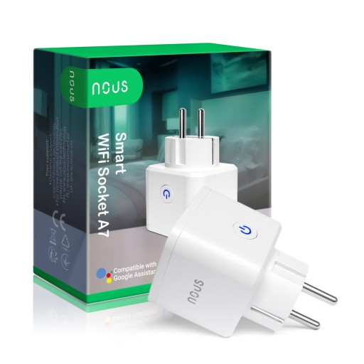 Умная Wi-Fi розетка NOUS A7 3680Вт 16А