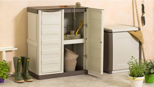 Гаражный балконный шкаф 70 x 39 x 165см SPAZIO