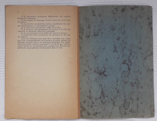 Проблема долин, каров, перевалов в Татрах 1938 г.