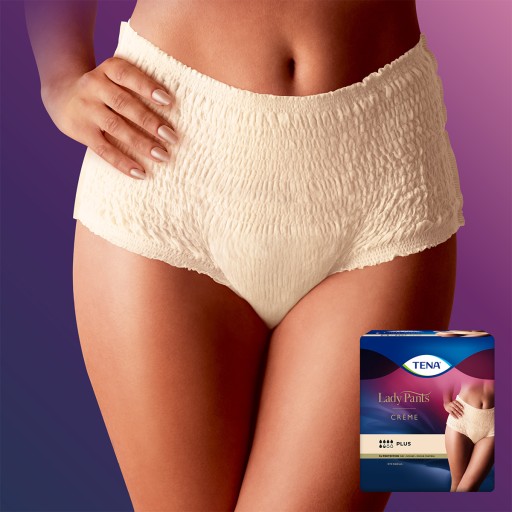 Majtki chłonne Tena Lady Pants Creme M 9 szt