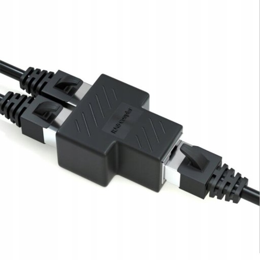 ADAPTER ZŁĄCZKA SIECIOWA RJ45->2X RJ45 EKRAN LANBERG