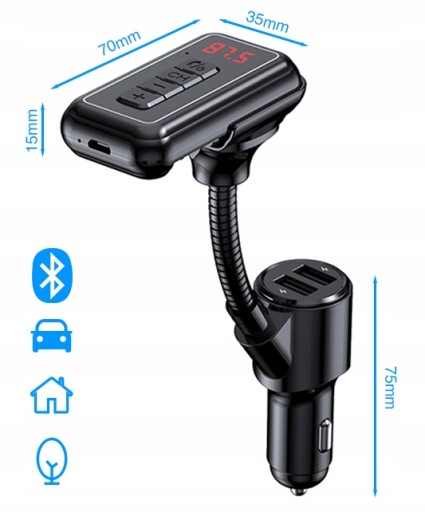 АДАПТЕР АУДИОПЕРЕДАЧИ BLUETOOTH 5.0 ПРИЕМНИК