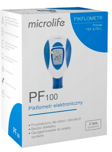 ЭЛЕКТРОННЫЙ ПИКФЛОМЕТР ДЛЯ ДЕТЕЙ И ВЗРОСЛЫХ Peak Flow Microlife PF100
