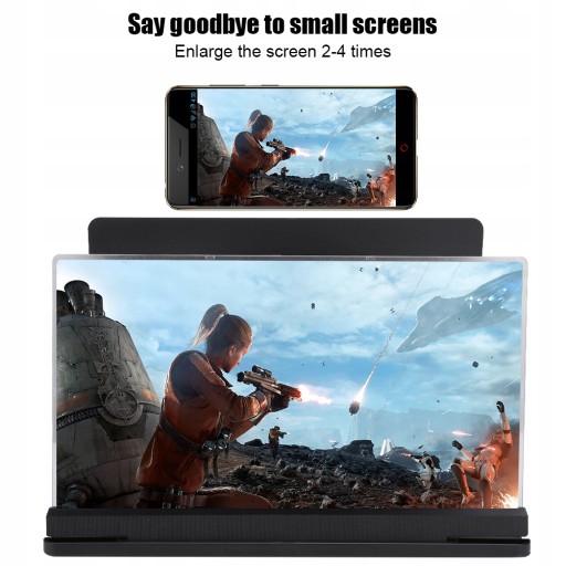 УВЕЛИЧИТЕЛЬНЫЙ ЭКРАН ДЛЯ СМАРТФОНА HD 3D РУЧКА 18
