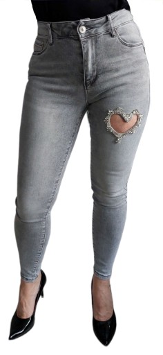 Джинсы M. Sara Heart Zirconia, размер 31