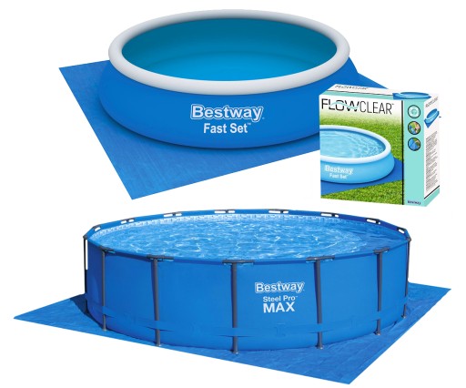 Коврик для бассейна 396x396см BESTWAY 58002