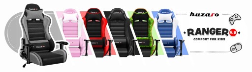Детский игровой стул РЕГУЛИРУЕМАЯ СПИНКА ПОДЛОКОТНИКИ Huzaro Ranger 6.0