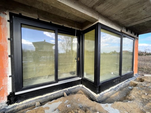 Лента EPDM Полностью клейкая оконная мембрана из фольги 20 см/20 м.