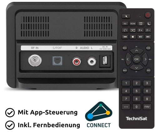 DAB, FM, интернет-радио TechniSat Digiradio 10 IR