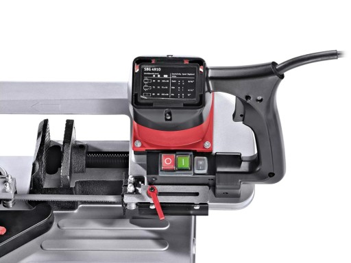 Ленточная пила по металлу FLEX SBG 4910 850 Вт + 4 пильных полотна
