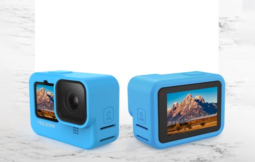 СИЛИКОНОВЫЙ БЕЗОПАСНЫЙ КОРПУС TELESIN ДЛЯ ПОВОДКА И КРЫШКИ КАМЕРЫ GOPRO