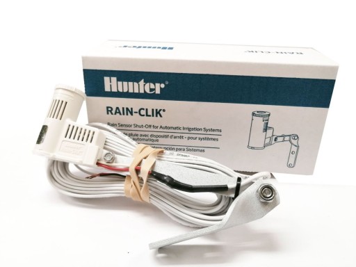 ДАТЧИК ДОЖДЯ HUNTER RAIN CLICK, УСТРОЙСТВО ОТКЛЮЧЕНИЯ ПОЛИВА, 7 М КАБЕЛЯ