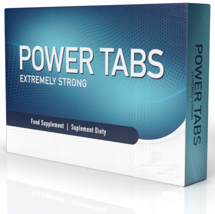 1x POWER-TABS NA POTENCJĘ EREKCJĘ WZWÓD SILNE