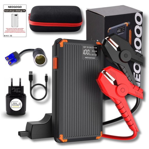 POWERBANK ROZRUCHOWY DO SAMOCHODU 12V 4250A