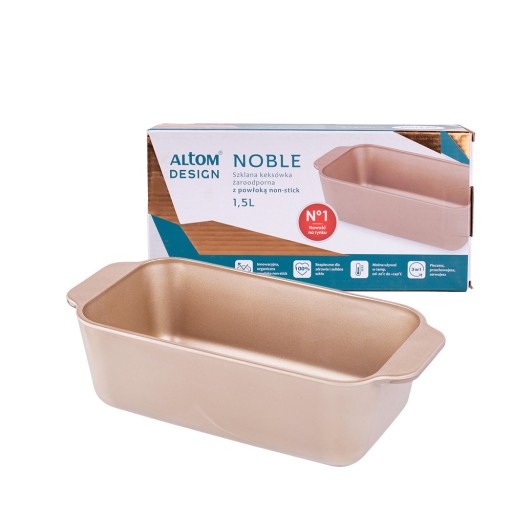 Keksówka żaroodporna forma do pieczenia chleba ciast szklana Altom Noble