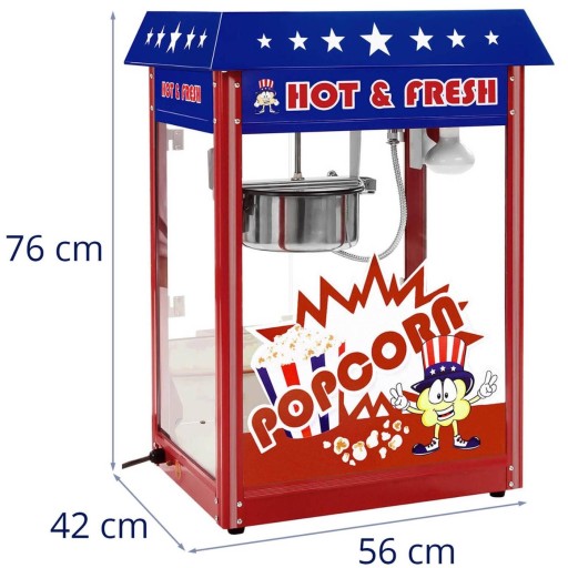 Maszyna do popcornu 1600W ROYAL CATERING RCPW-16.1