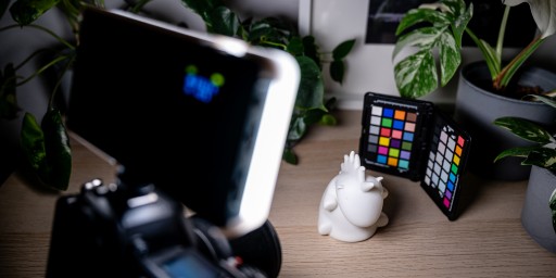 Lampa LED Newell RGB-W Rangha 2500K - 9900K 1500 LX + Dyfuzor zmiękczający