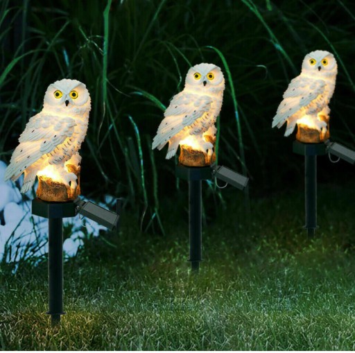 Светодиодный светильник SOLAR OWL (солнечный), декоративный IP65