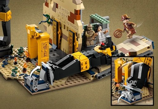 НАБОР БЛОКОВ «ИНДИАНА ДЖОНС» LEGO – 77013 «Побег из потерянной гробницы»