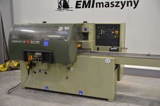 ЧЕТЫРЕХСТОРОННИЙ СТРУГОВЫЙ СТАНОК SCM COMPACT 23 - 4 ГОЛОВКИ