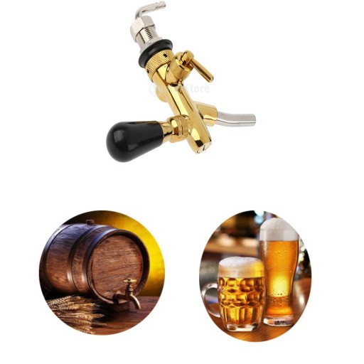 Kran do piwa z beczką ze stali nierdzewnej Kegerator Tower Bar Pub Keg