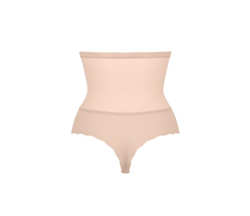 Стринги для похудения Mitex Glam Waist, бежевые, L