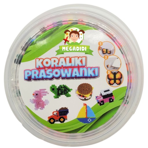 KORALIKI do PRASOWANIA 5000 szt wiaderko szablony podstawki akcesoria