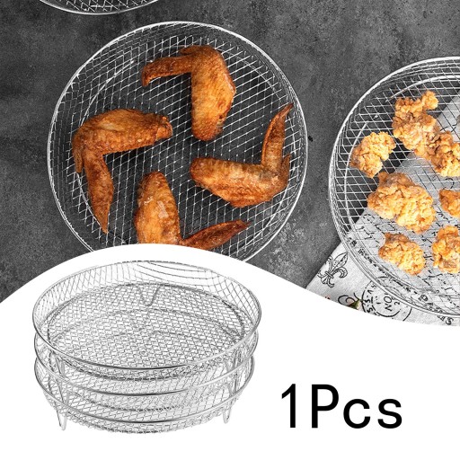 3x подставка для фритюрницы, корзина для запекания мяса, сушилка, круглая 20 см