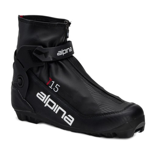 Buty narciarskie biegowe męskie Alpina T 15 czarno-czerwone 5356-1 42 EU