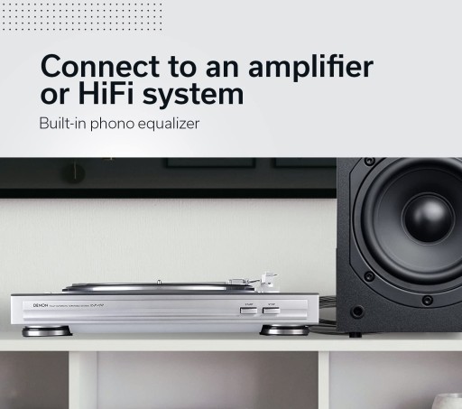 Проигрыватель проигрывателей DENON DP-29F серебристый