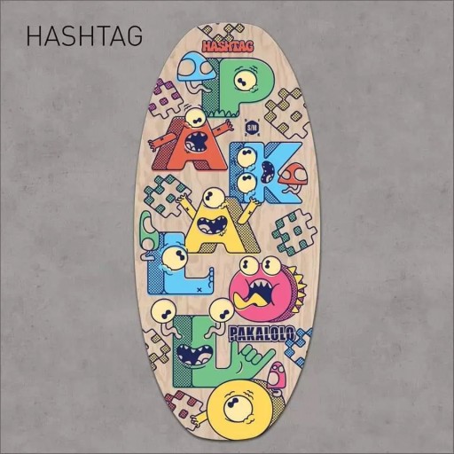 Скимборд Pakalolo Hashtag XS
